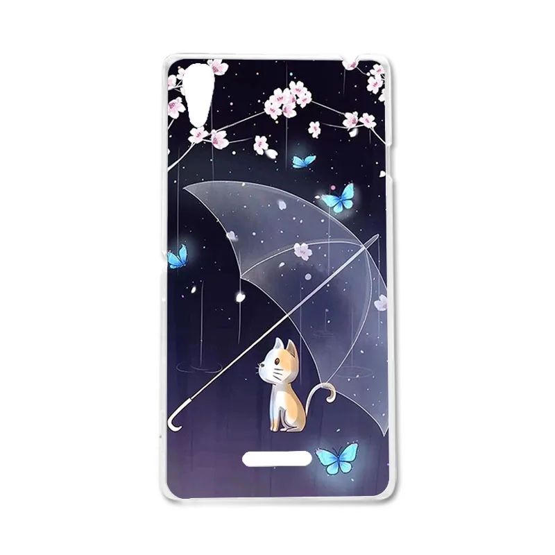 J117 Чехол s для sony Xperia T3, силиконовый чехол с фламинго, Nutella, бампер для sony Xperia T3, M50W, D5102, D5103, d5106, Чехлы, Coque Capa - Цвет: J117