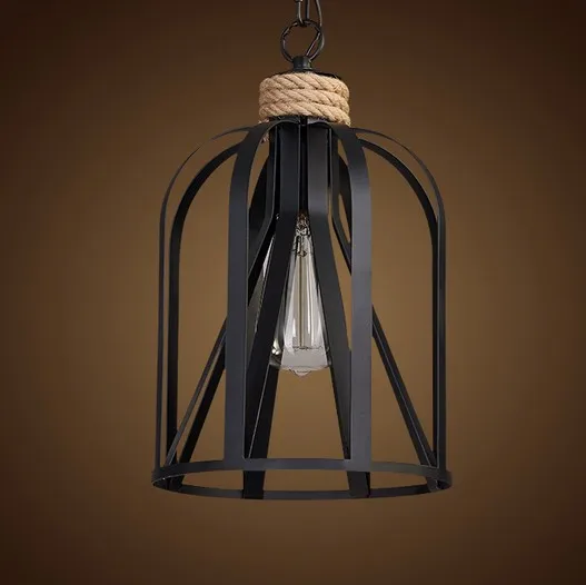 Подвесной светильник Эдисона в ретро-стиле винтажный промышленный с железной