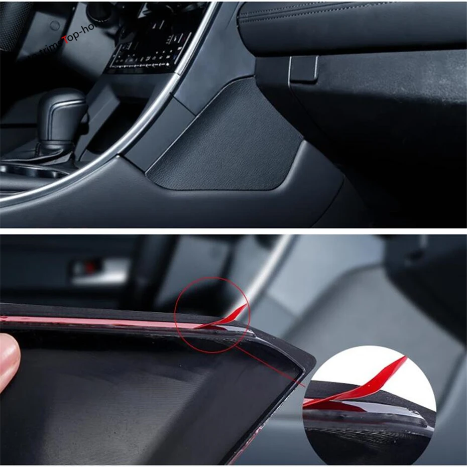 

Yimaautotrims Center Control Storage Box Gap Plate Partition Cover Interior Mouldings Fit For Toyota Avalon 2019 - 2021 Plastic