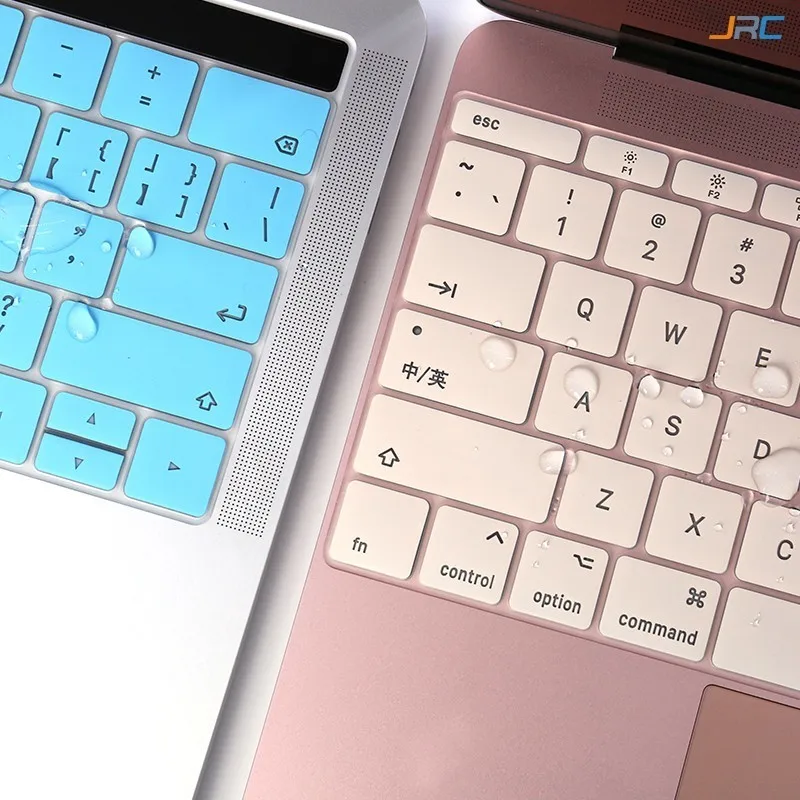 Цветная Защитная пленка с полой клавиатурой для Macbook 12 13pro без сенсорной панели