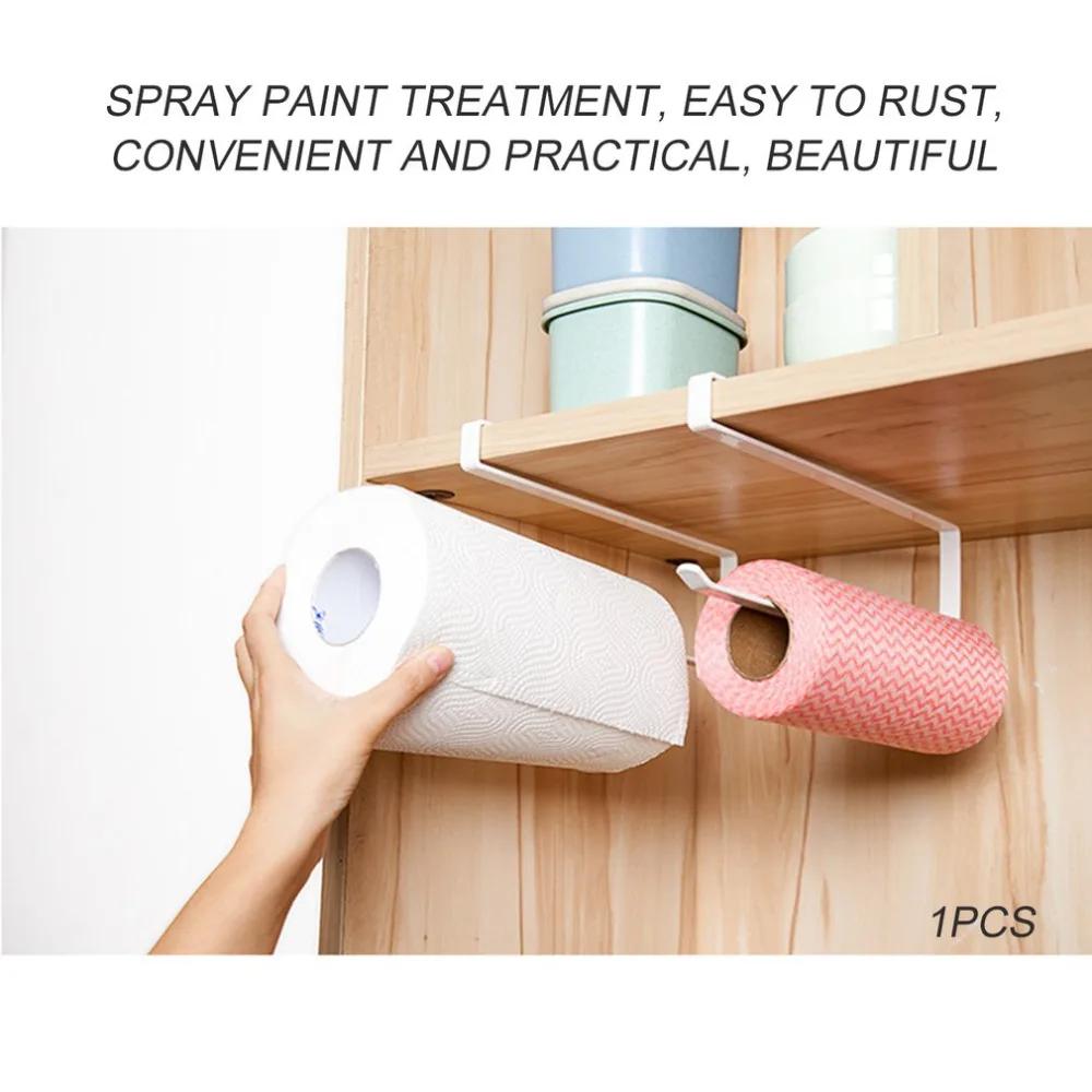Практичный кухонный туалетный рулон бумажный держатель для полотенец без