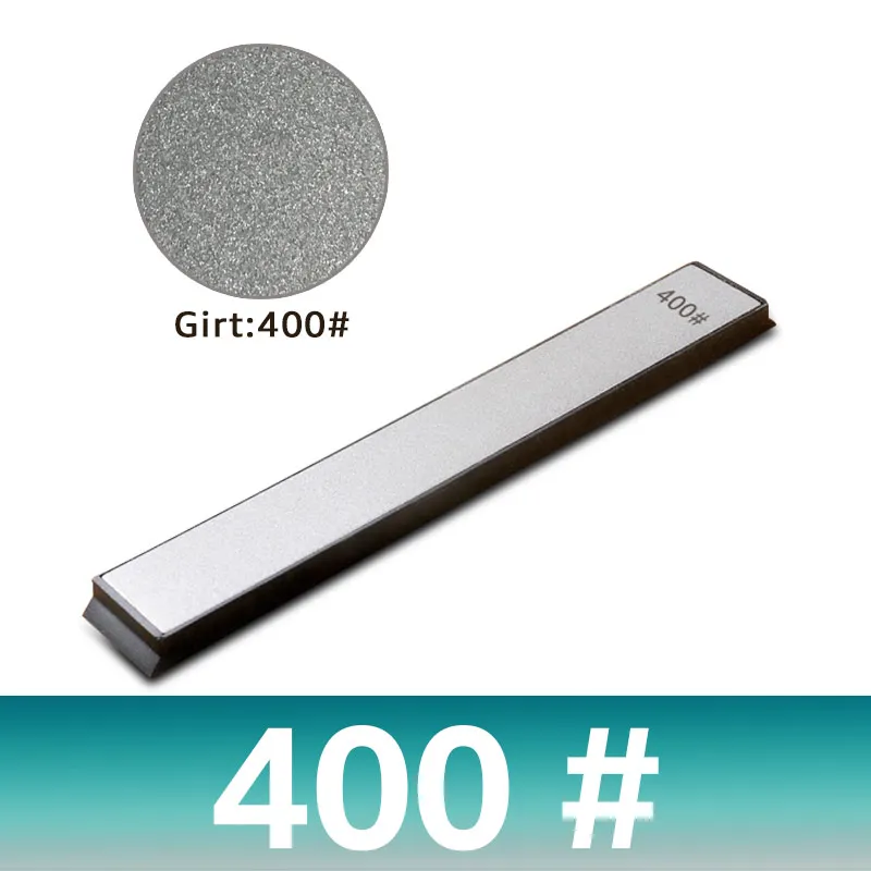 Grit 400 Алмазный Ножи точильный камень 240 400 600 1000# Грит с фиксированным углом Ножи точилка камни Точильщик точильный камень панели инструментов - Цвет: Grit 400
