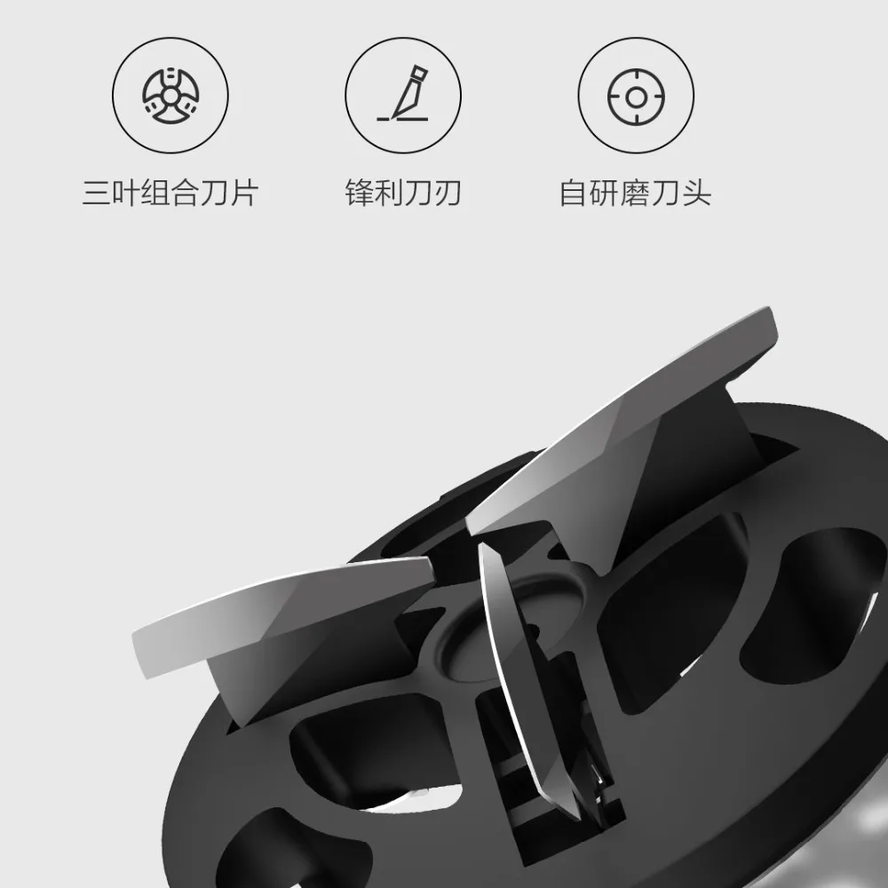 Xiaomi So White ED1 Мини Портативная электробритва для мужчин IPX5 Водонепроницаемая USB зарядка влажное и сухое ручное Бритье