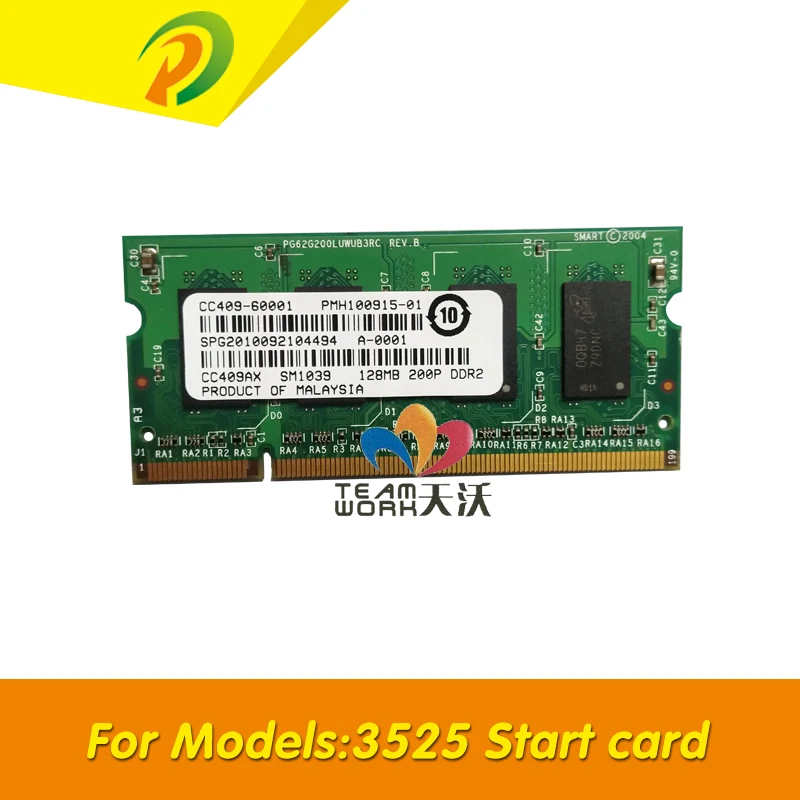 CC409 60001 для HP LJ CP3505 CP3525 CP3530 4025 4525 128MB карта памяти 200 PIN DDR2 SODIMM X64|Детали принтера| |