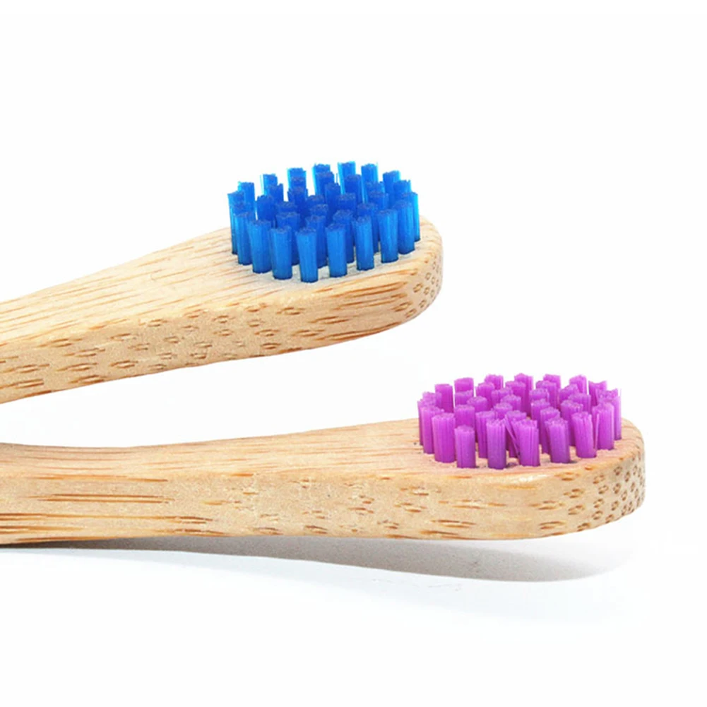 5 шт. натурального бамбука язык кисть для ухода за зубами Чистящая Щетка скребок