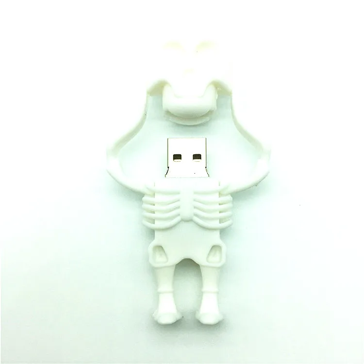 Более 10 шт.) бесплатный логотип на заказ мультфильм череп USB накопитель, череп флешки, USB флеш-накопитель 64 ГБ 32 ГБ 16 ГБ 8 ГБ 4 ГБ u диск