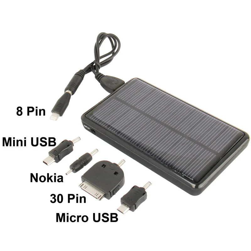 HAWEEL 5000mAh Mobile Phone Emergency Power Station with Solar Charger &amp LED Light For iPhone iPad and Other Smart | Мобильные