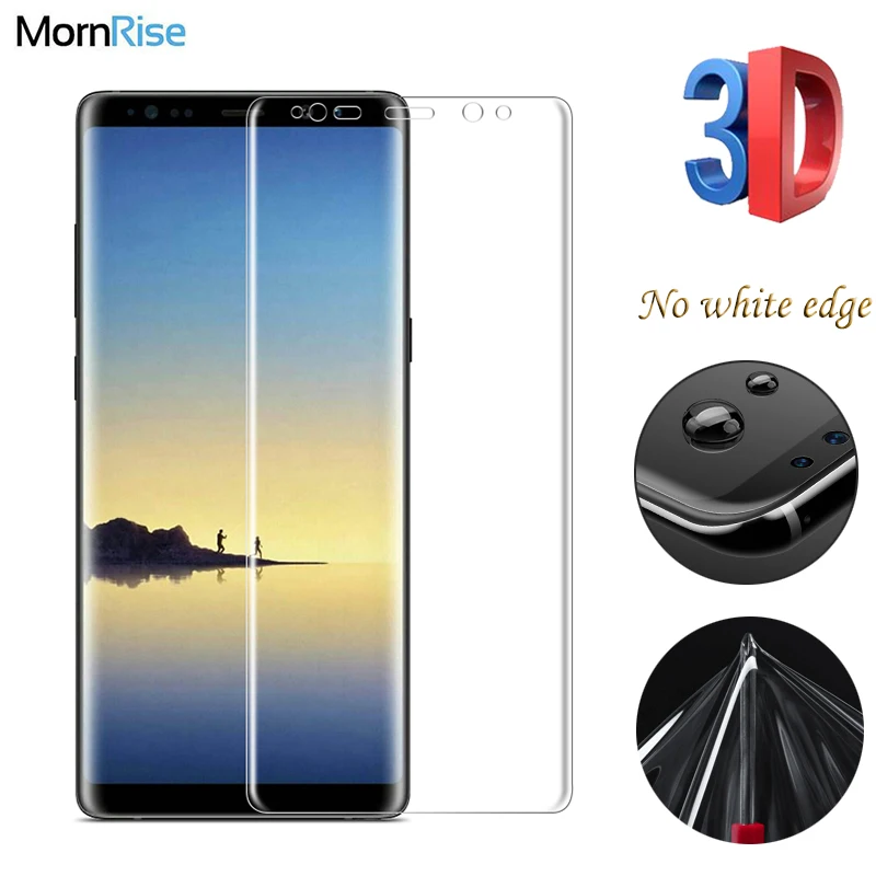 Гидрогелевая 3D пленка на весь экран для Samsung Galaxy Note 8 / 9 10 + Защитная нанопленка из
