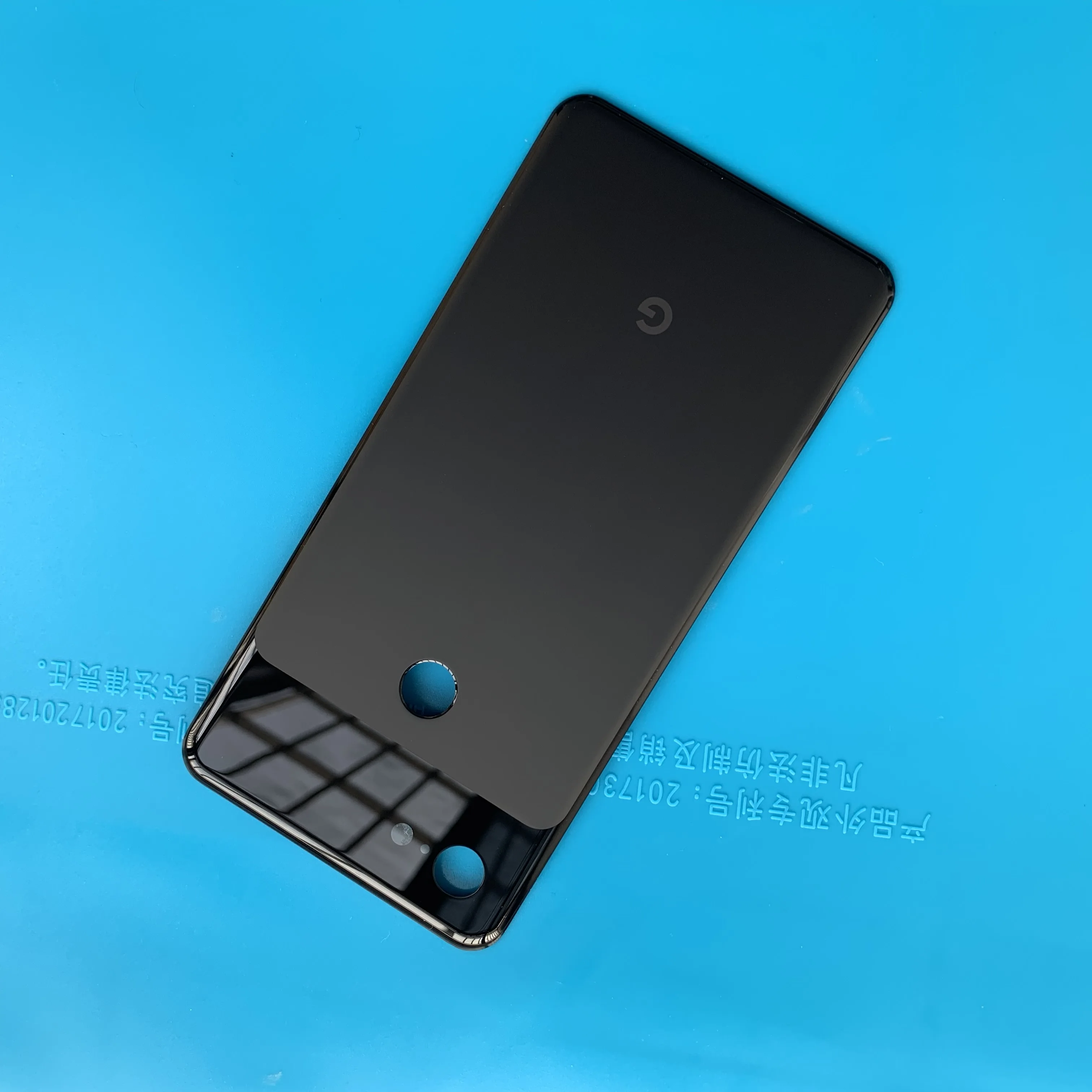 Оригинальная Черная крышка аккумулятора для Google Pixel 3 XL, Запасное стекло для Google Pixel 3, розовая Задняя стеклянная панель+ лента