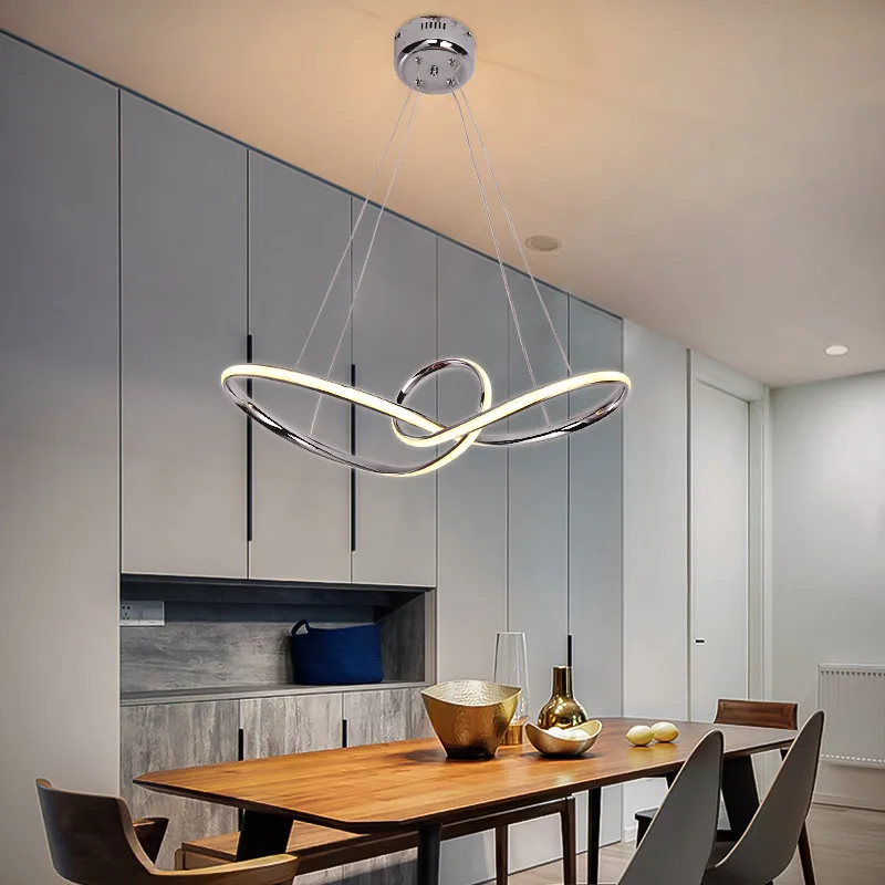 Restaurant lamp pendant modern minimalist led creative personality art dining room clothing store simple European | Лампы и освещение