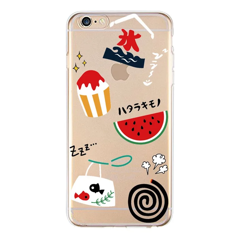 Micky Soft Clear TPU Phone Case For iPhone 4/4s 5 5s 6 6plus 7 8plus x Silicone Ballon Coque Cute Cover Free Shipping | Мобильные