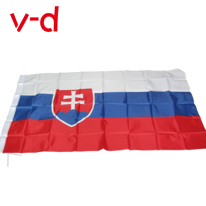Бесплатная доставка флаг xvggdg Словакии словацкий баннер размер 3*5 футов|slovakia flag|flag