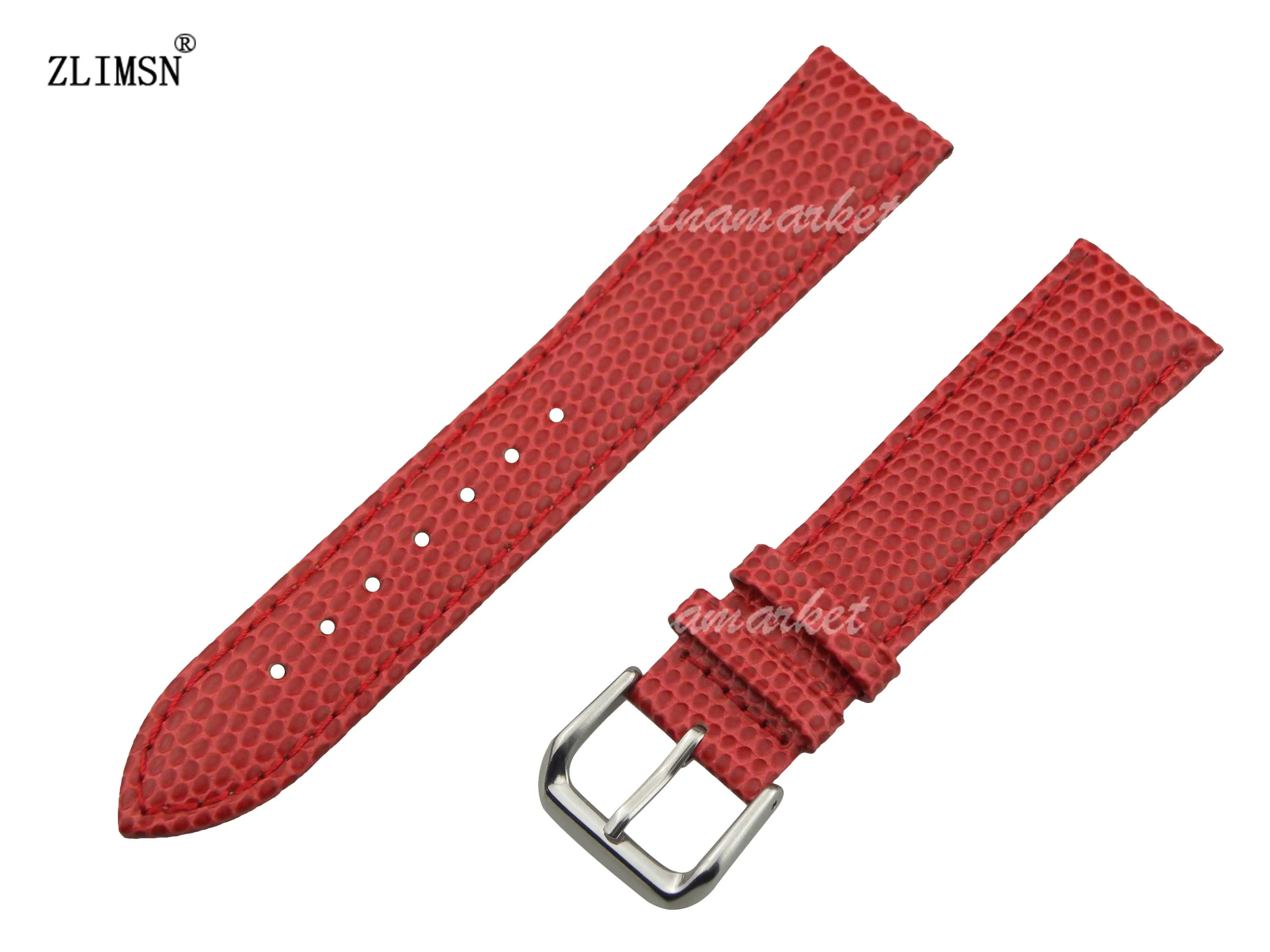 

ZLIMSN Watchbands 100% Genuine Leather Watch Band Breacelet Strap Belt 14mm 16mm 18mm 20mm Relojes Hombre 2017