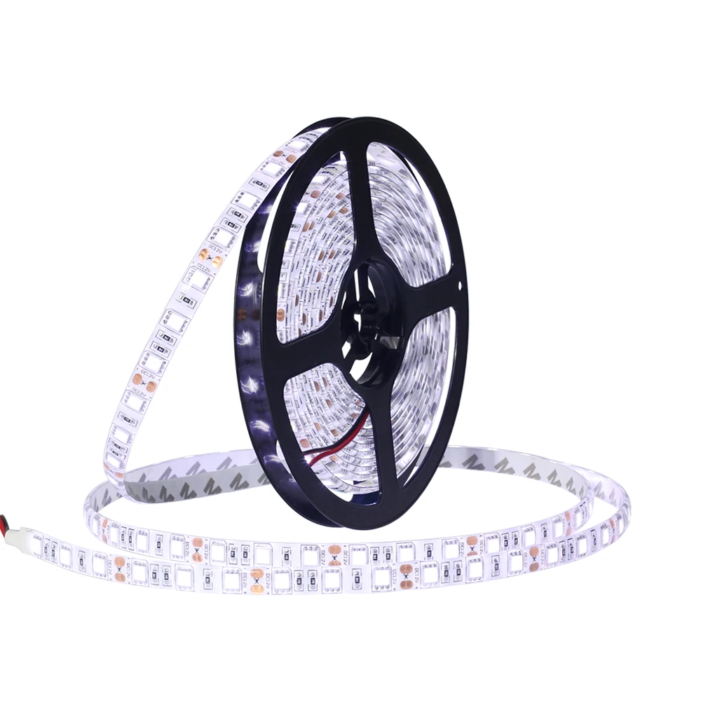 5050 RGB Светодиодные ленты Водонепроницаемый 5 м 300LED DC 12 В светодиодные полосы гибкий неон Клейкие ленты с пульта дистанционного управления RGB и 3A 36 Вт Мощность