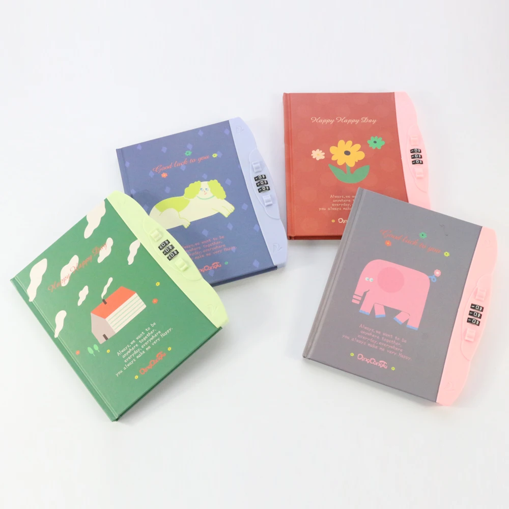 Domikee 2019 Новое милое студенческое держатель серии hardcover с цветным изображением
