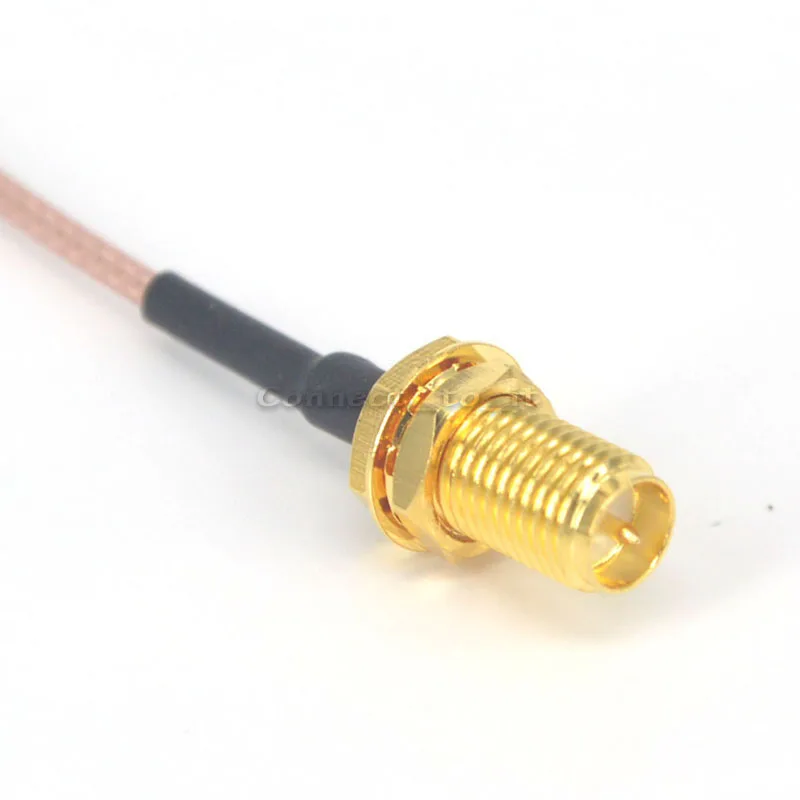 10 шт. RP SMA IPX адаптер Female к Соединительный пигтейльный кабель RG 178 20 см 25 см|sma shipping|sma