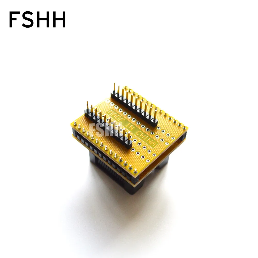FSHH 300mil SOP20 к DIP20 программатор адаптер SOIC20 тестовое гнездо 2 54 мм | Компьютеры и офис