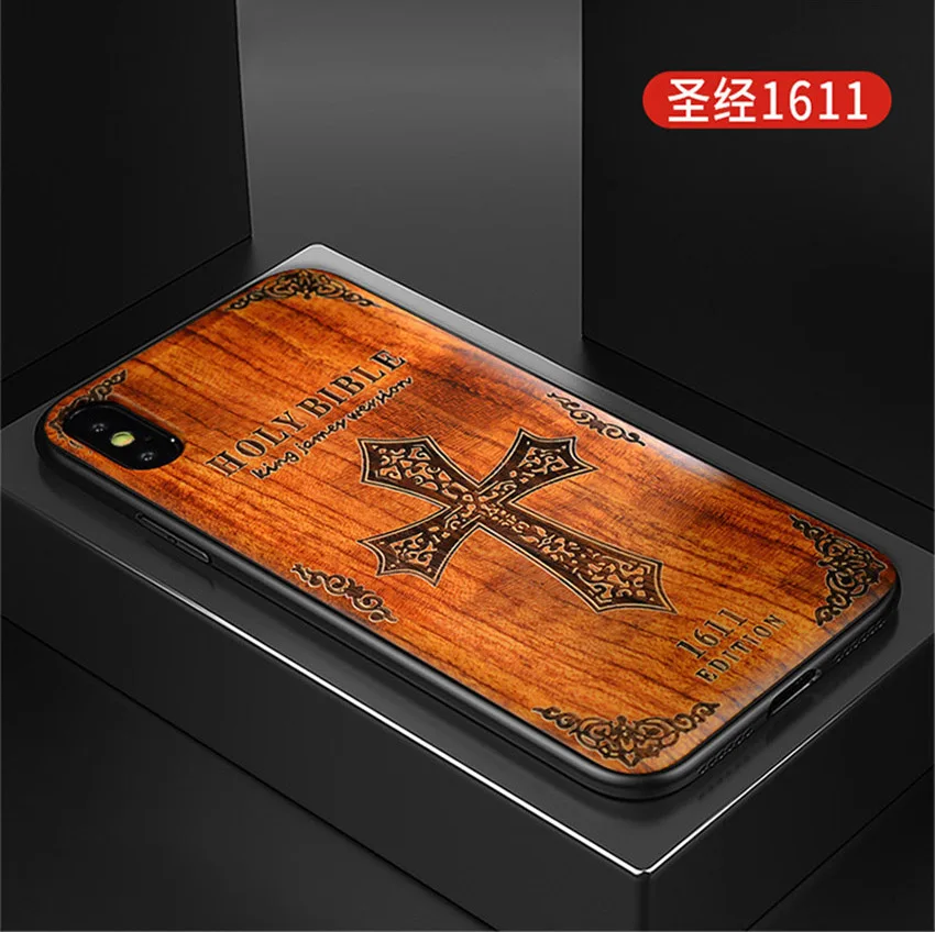 as picture Новинка, чехол для iPhone XS Max, тонкая деревянная задняя крышка, TPU, чехол-бампер для iPhone X, XR, iPhone XS, чехол для телефона s - Цвет: as picture