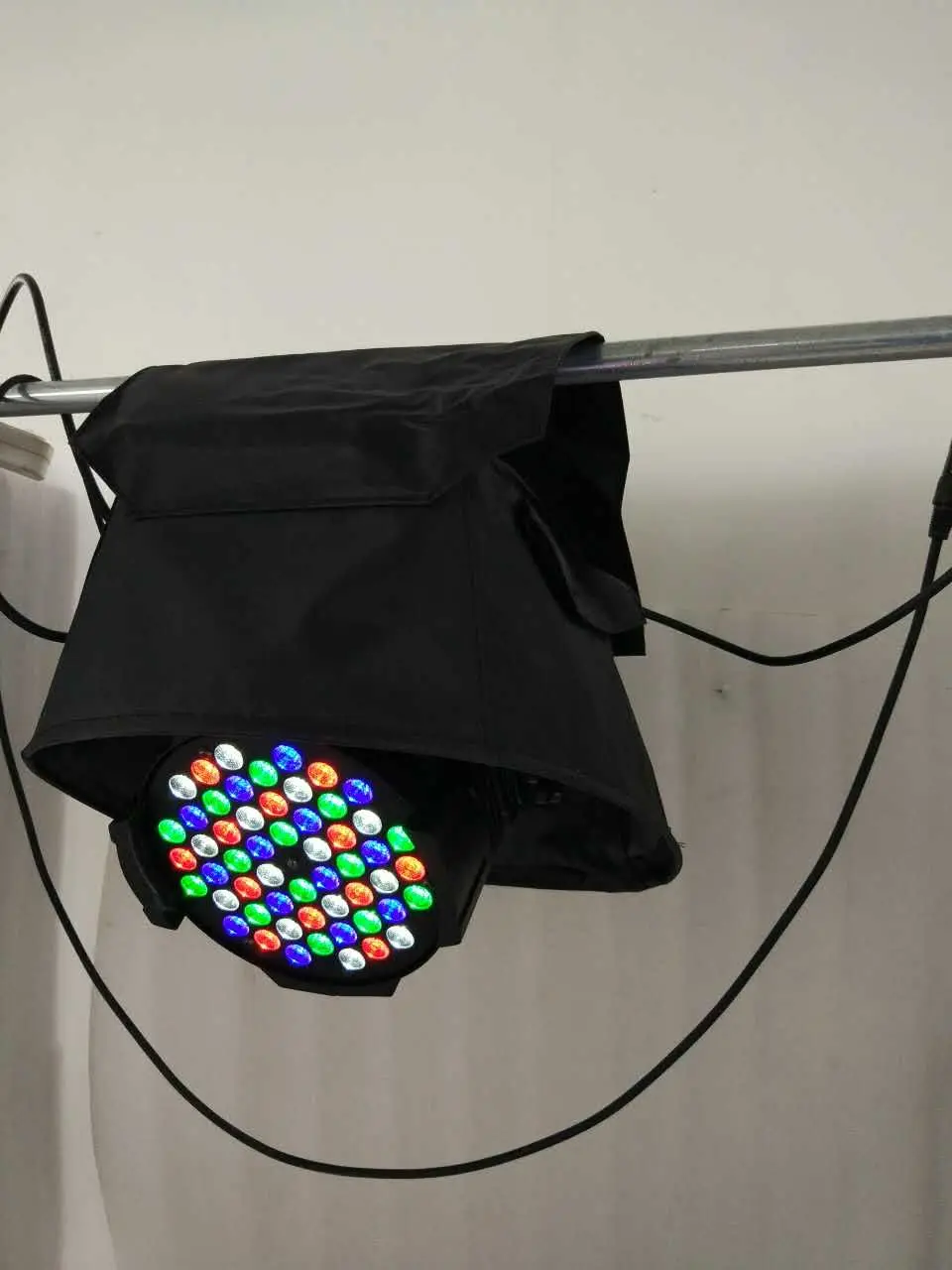 LED Update Хорошее качество 1 шт./лот Led Par light дождевик использовать в Дождь Снег пальто луч движущийся водонепроницаемый чехлы с прозрачным кристаллом - Цвет: LED Update