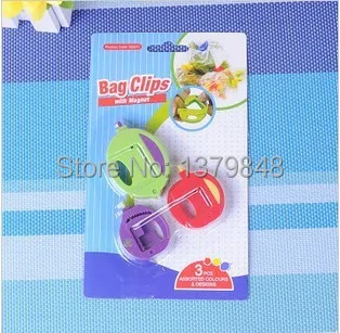 

Fruit Shape Bag Clips With Magnetic 3pcs/set