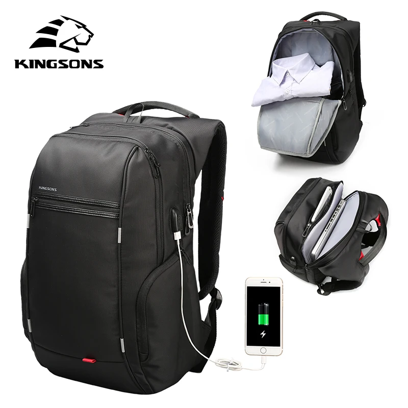 Фото KINGSONS 2019 New Item Men Women Fashion Laptop Backpack Business Casual Travel Shoulder Bag School Small Багаж и сумки KINGSONS 2019 New Item Men Women Fashion Laptop Backpack Business Casual Travel Shoulder Bag School Small Багаж и сумки