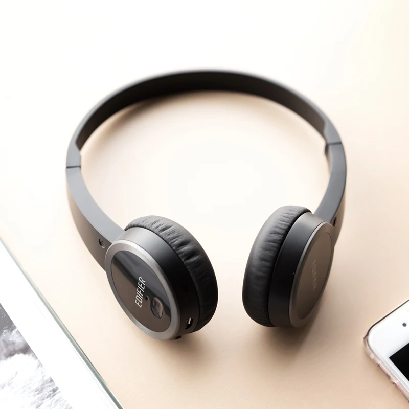 Edifier стерео bluetooth наушники V4.0 HiFi Беспроводной гарнитура динамический Шум