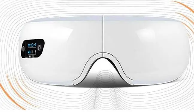 Электрический массажер для глаз под давлением воздуха с mp3. Беспроводное