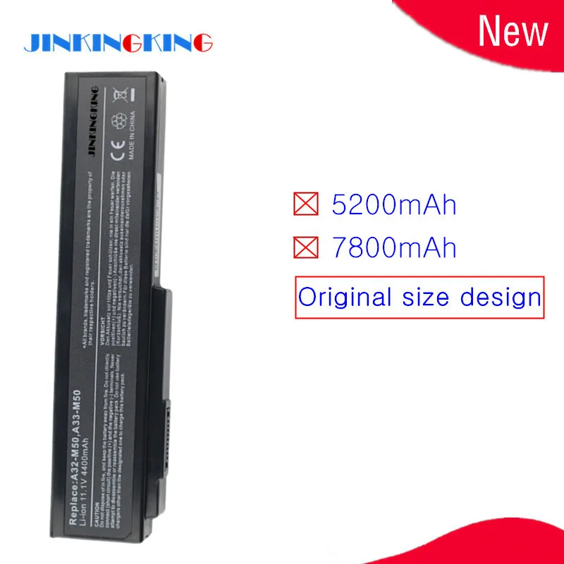 Новая аккумуляторная батарея для ноутбука A32-M50 15G10N373800 90-NED1B2100Y для Asus M70Sa N43 N43J N61 N61-A1 N61J N61V N61w X55 X55S X64 G50