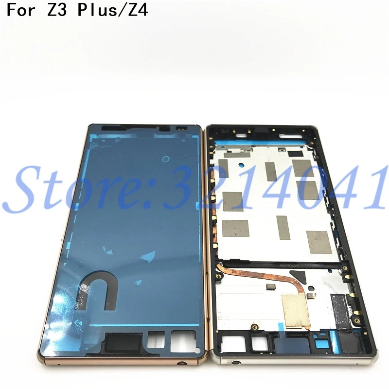 Средняя рамка для Sony Xperia Z4 Z3 Plus E6553 одной карты ЖК корпус средняя Лицевая панель +