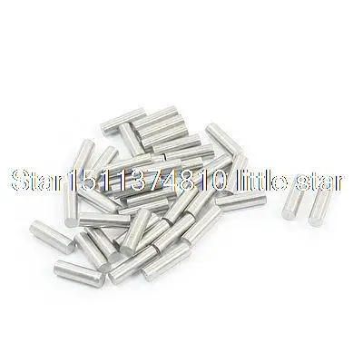 

40pcs 10mm x 3mm Stainless Steel DIY Toy Model Drive Connecting Rod