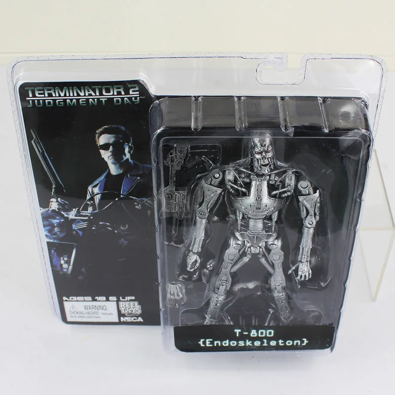 NECA Терминатор 2 фигурку T-800 ENDOSCHELETRO классический Figura Giocattolo 7 &quot18 см | Игрушки и