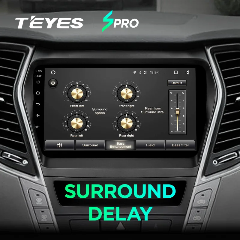 TEYES SPRO Штатное Головное устройство For Hyundai Santa Fe 2013- GPS Android 8.1 aвтомагнитола магнитола автомагнитолы Андроид для Хендай Санта Фе 3 аксессуары штатная магнитола автомобильная мультимедиа