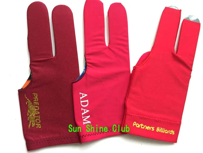 Бесплатная доставка 3 шт./лот высокоэластичные перчатки для бильярда с