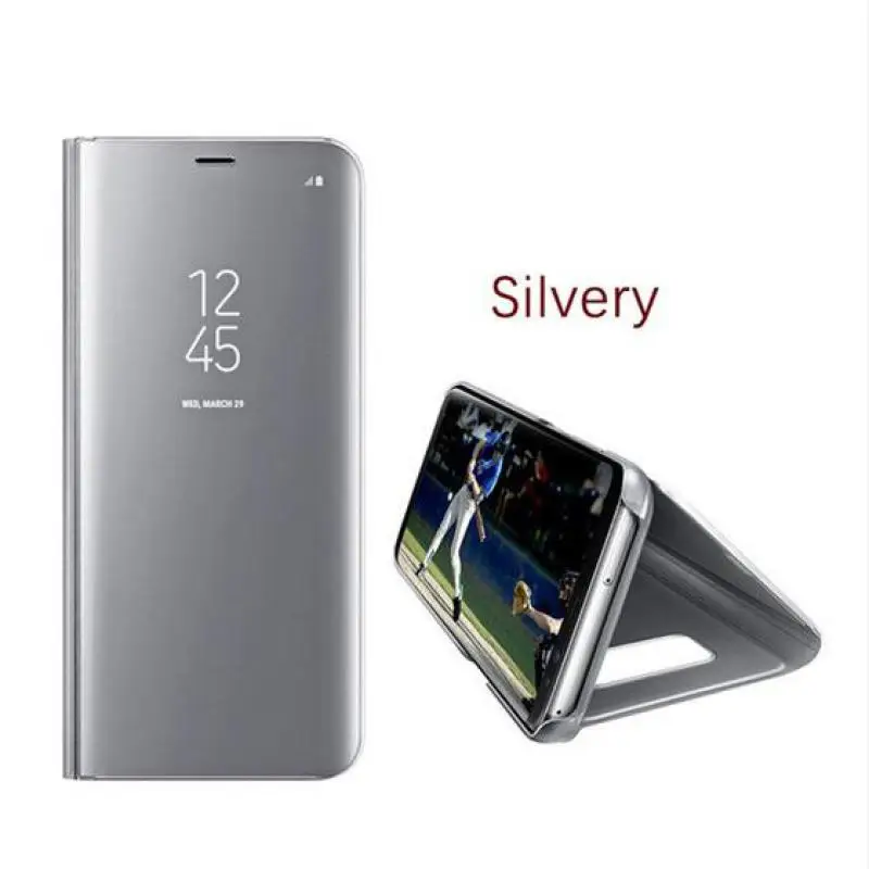 Чехол-книжка Maxsharer Samsung Note8 с зеркальным кронштейном и кожаным покрытием Note9 для