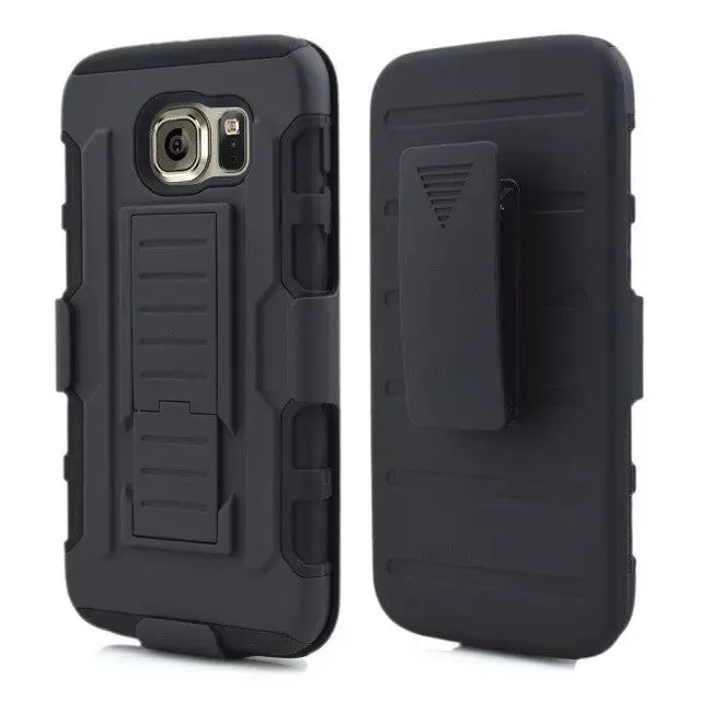 Противоударный защитный прочный армированный Жесткий Чехол подставка с зажимом