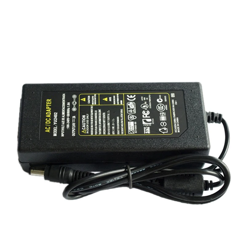 Переключение источника питания AC/DC адаптер 24V 2A 48W Таблица Тип