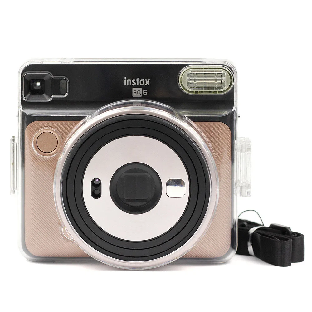 Прозрачный чехол для камеры Fujifilm Instax Square SQ 6|Сумки фото-/видеокамеры| |