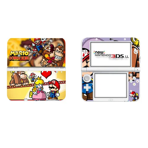 DSLL0079 Супер Марио виниловая наклейка на кожу Наклейка для нового 3DS XL Скины Наклейка s для нового 3DS LL виниловая Защитная Наклейка - Цвет: DSLL0079