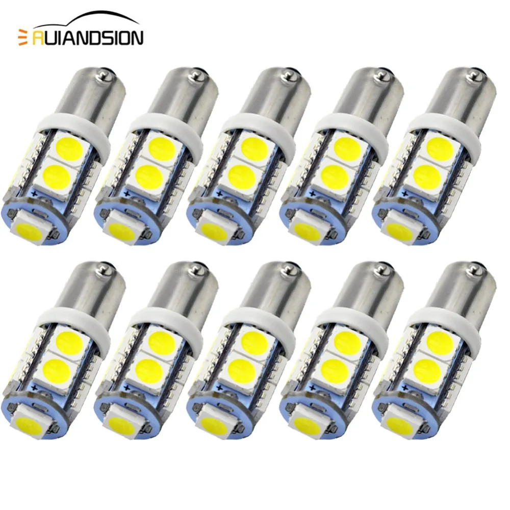10x T4W BA9S BAX9S BAY9S 9SMD 5050 AC/DC 6В/12V/24V авто светодиодный лампы интерьерная лампа