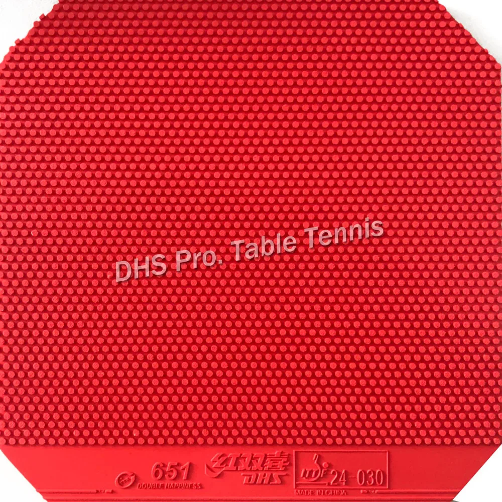 DHS 651 короткий настольный теннис/резинка для пинг понга с губкой (2 2 мм)|rubber wing|rubber