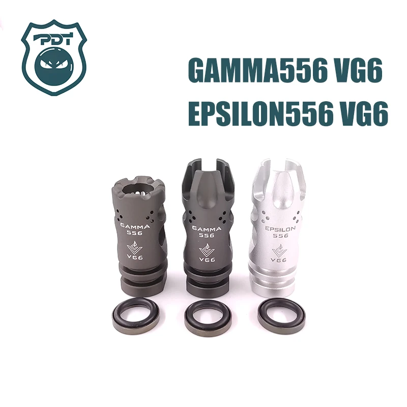 14 мм CCW нить гамма EPSILON 556 VG6 Flash Hider нет функции намордник устройство для страйкбола AEG Gen9 J9 водный гель шар бластер
