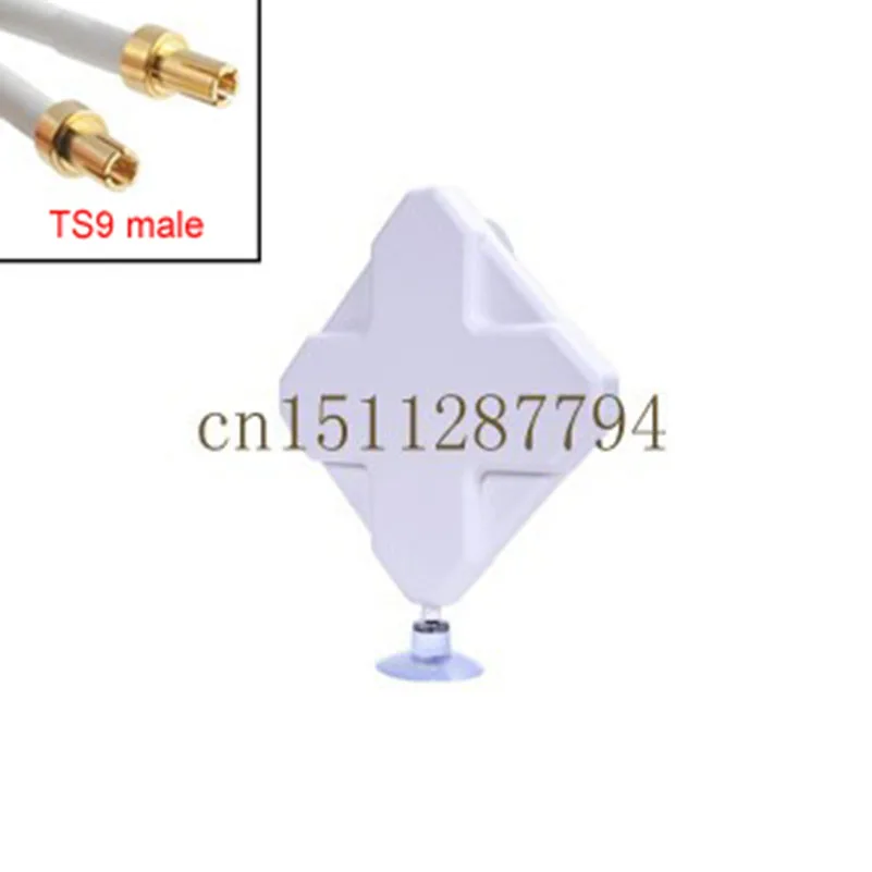 1 шт./35dBi 4G антенна ALLISHOP TS9 коннектор для Huawei E392 E398 E589 E5372 E5375 E5756 E5776 2016 топовый