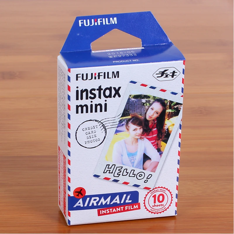 Оригинальная пленка Fujifilm Instax Mini Instant (10 листов) Air mail для всех камер Polaroid 7s 8 9 25 50s 90 SP