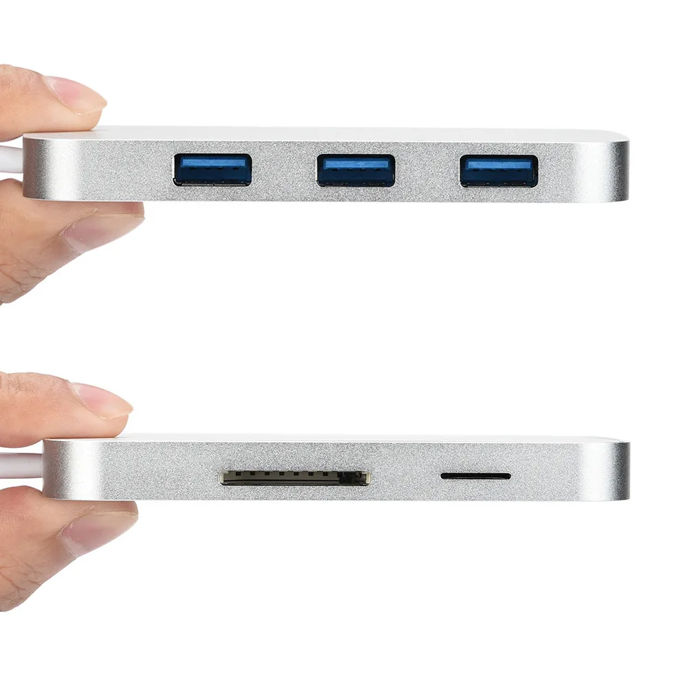 Новинка 2019 модный адаптер USB Type C для 3 0 кардридер MacBook Pro передача данных со