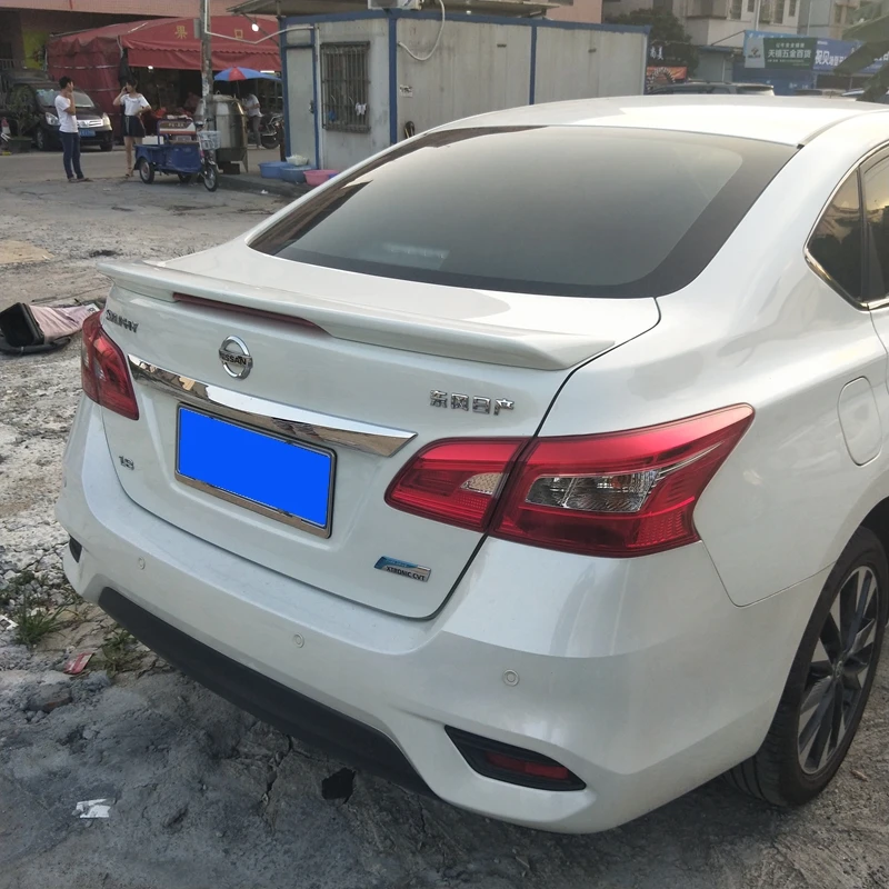 2013 2014 2015 2016 2017 красный стоп-сигнал для nissan sentra pilot lamp спойлер от праймера краска
