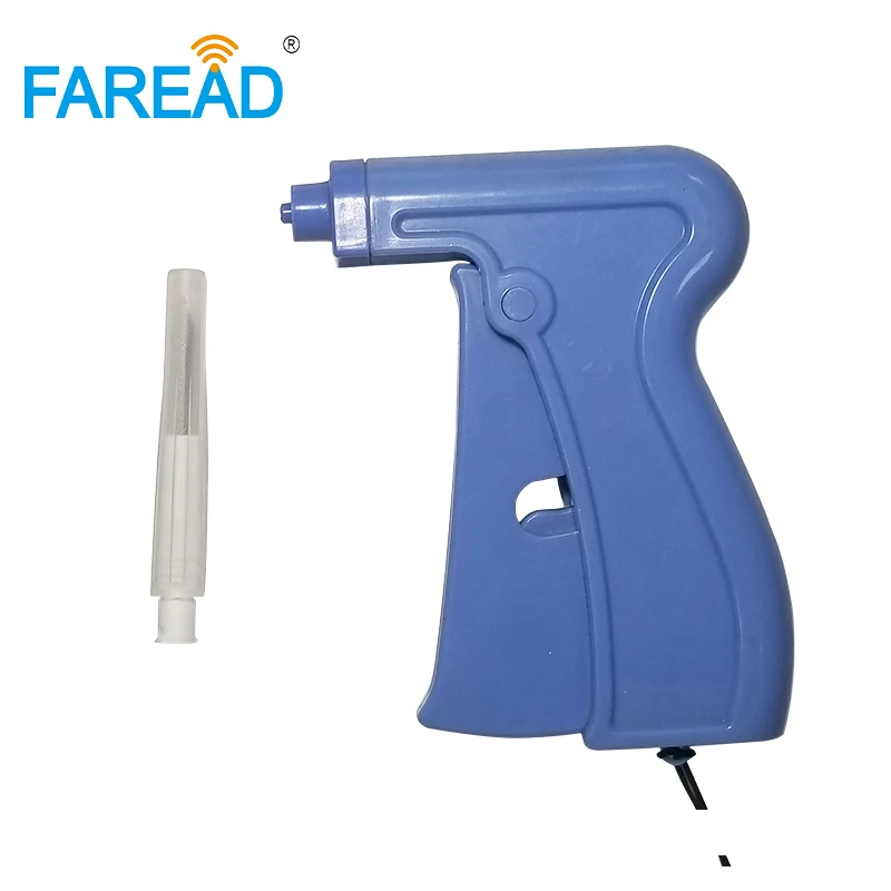 X100pcs 2 12*12mm RFID сменная игла ISO11784/785 FDX B pet аппликатор с микрочипом имплантации для