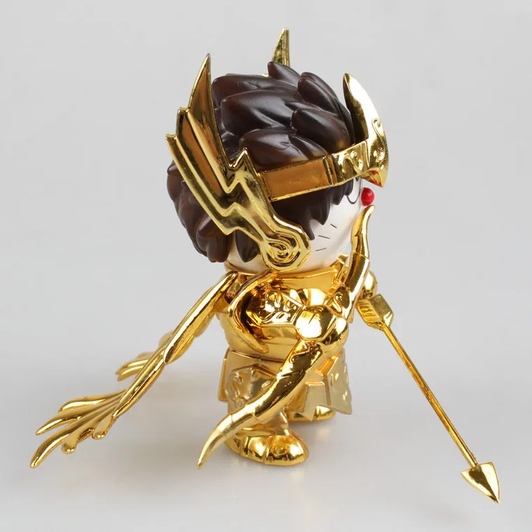 Huong аниме Figura 10 см Carino DoraCat Doraemon Cos ST Seiya Sagittario экшен-фигурка из ПВХ Da Collezione модель