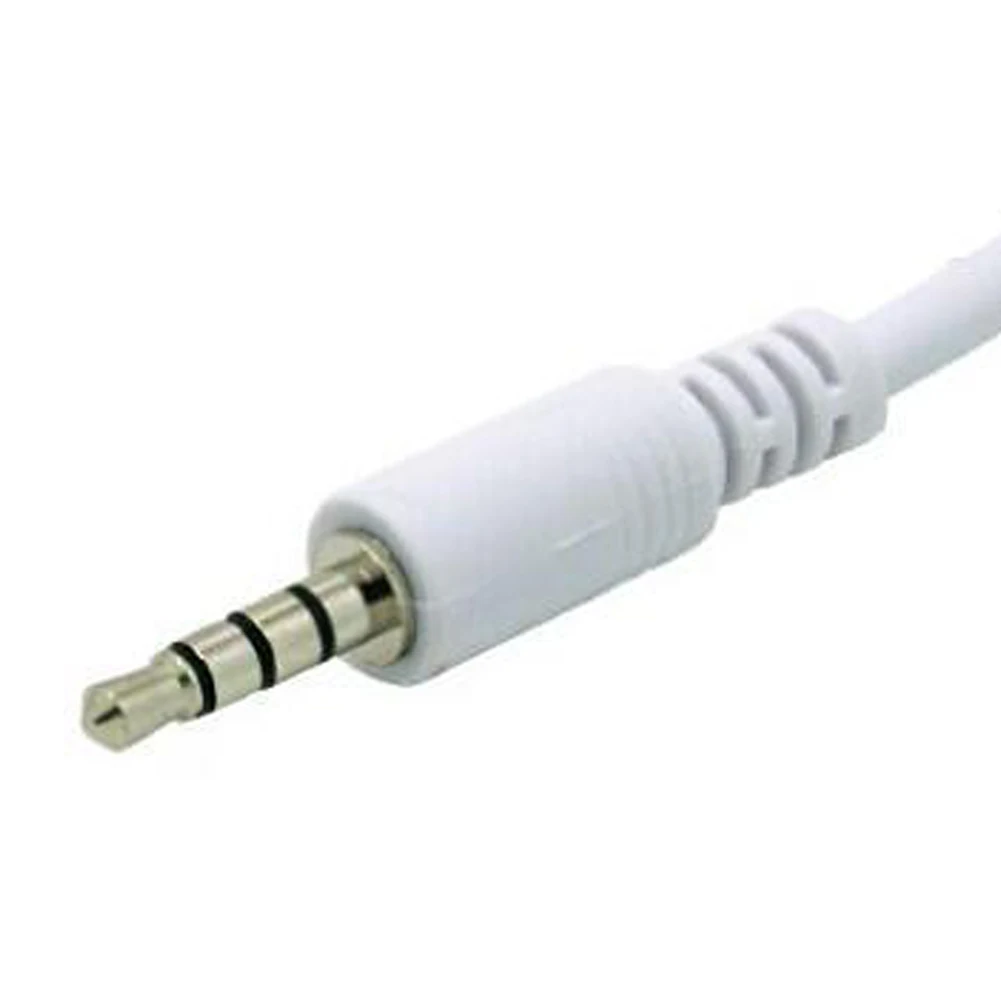 Новинка высококачественный белый разъем AUX аудио 3 5 мм штекер USB 2 0 гнездовой
