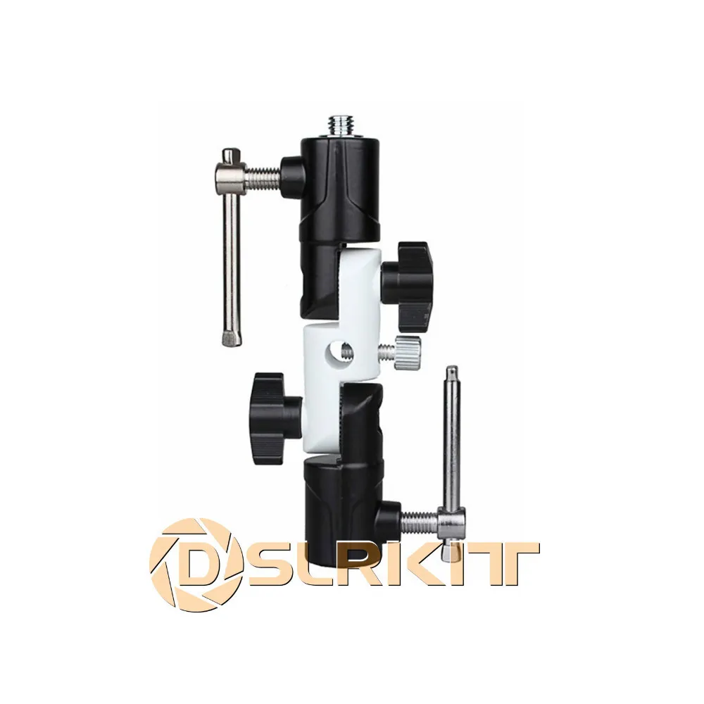 Вспышка башмак поворотный держатель зонта стойка света 1/4 Вспышка башмак поворотный держатель зонта стойка света 1/4