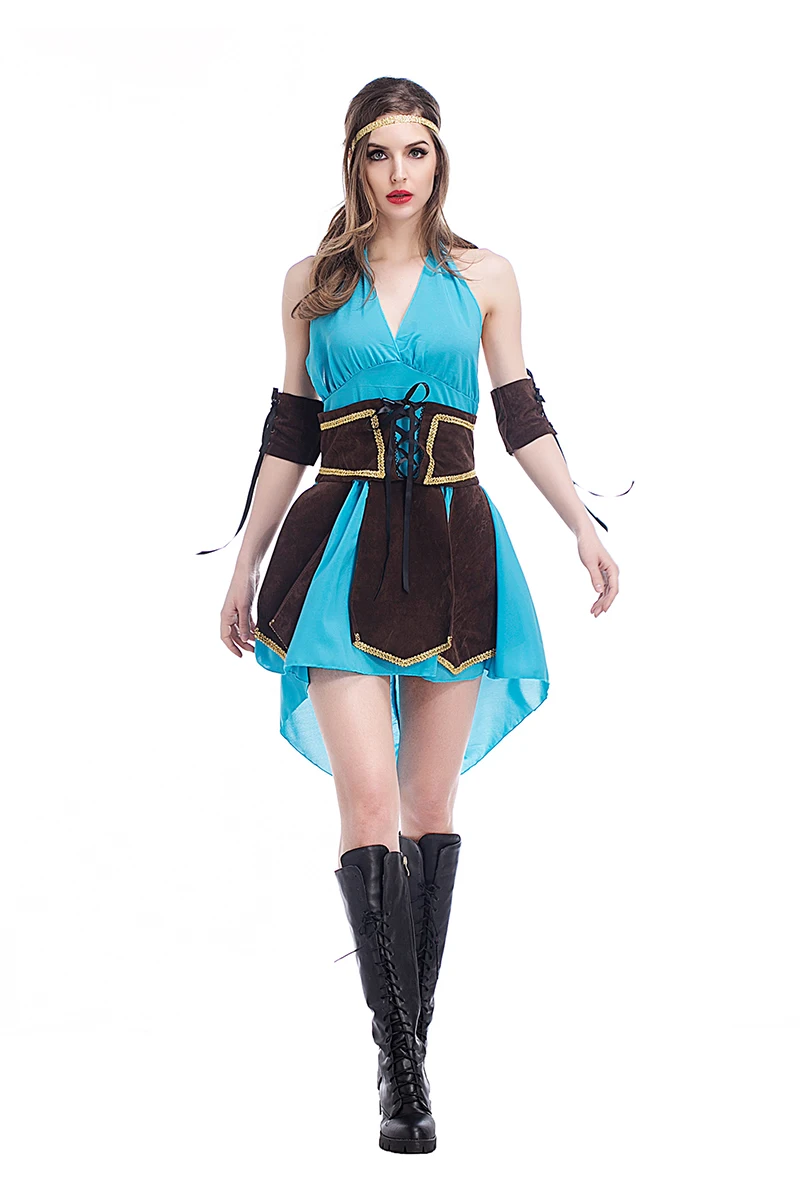 Женский костюм для взрослых на Хэллоуин Робина воина сексуальная чудо женщина